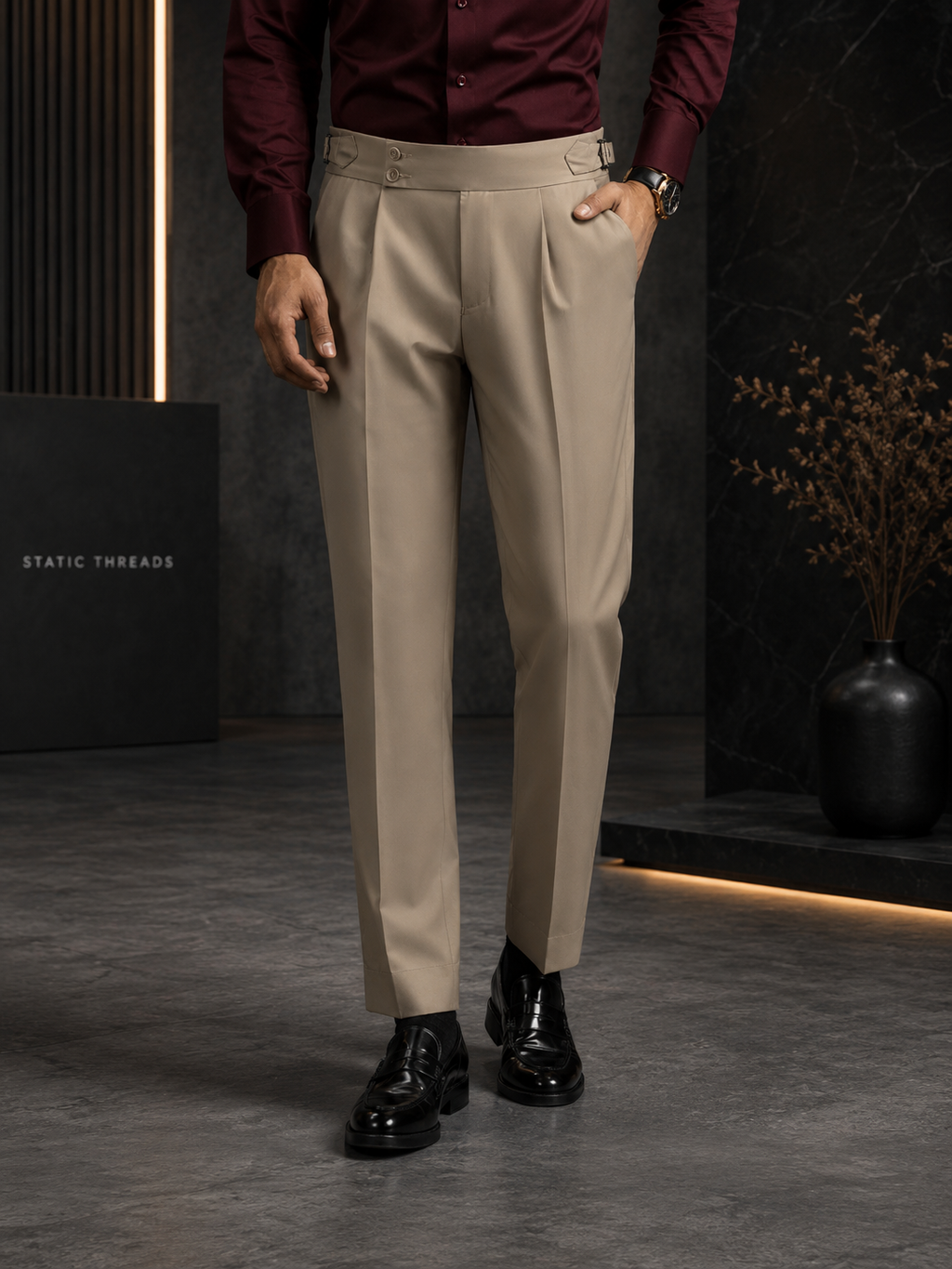 Gurkha Pant Caramel Beige