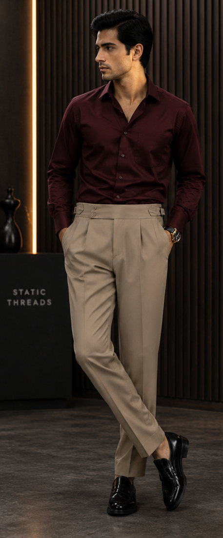 Gurkha Pant Caramel Beige