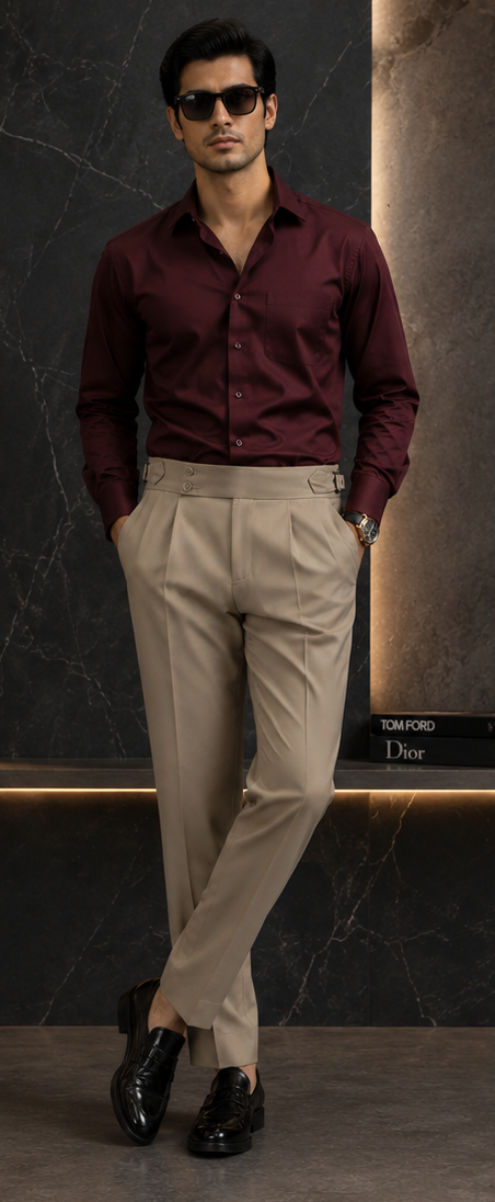 Gurkha Pant Caramel Beige