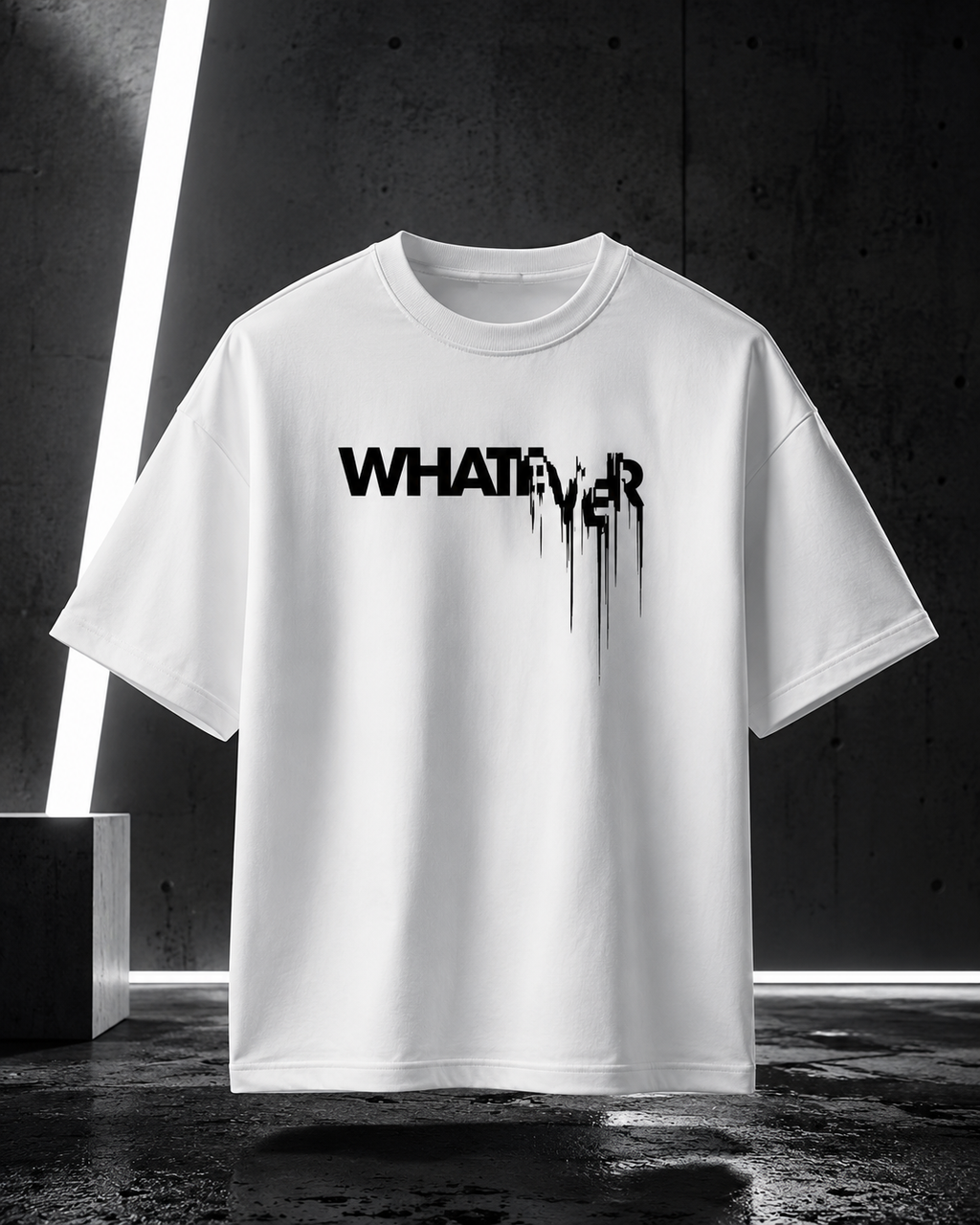 WHATEVER. Oversized Street Tee