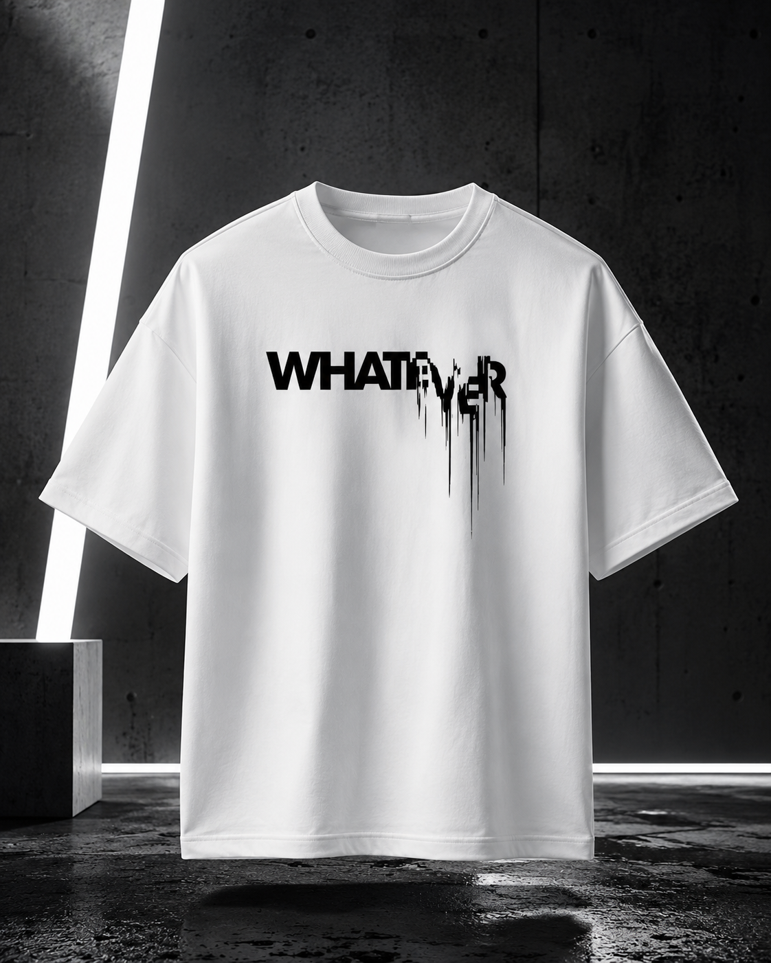 WHATEVER. Oversized Street Tee