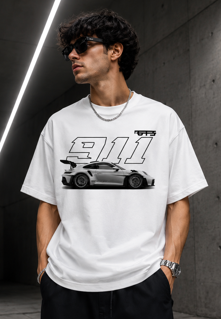 911 Legends Oversized Drop Shoulder T-Shirt