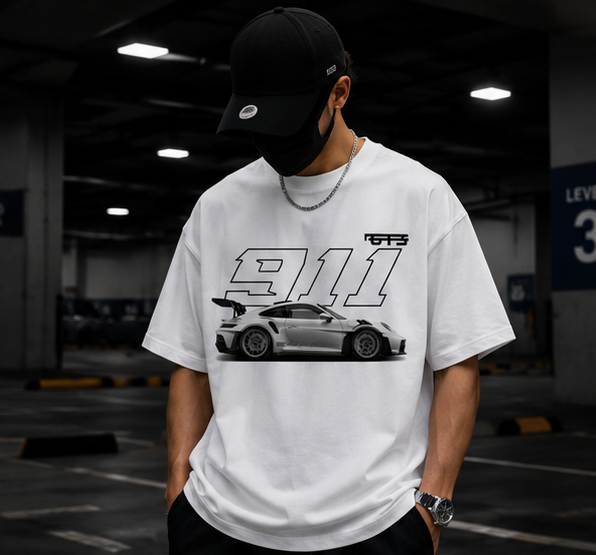 911 Legends Oversized Drop Shoulder T-Shirt