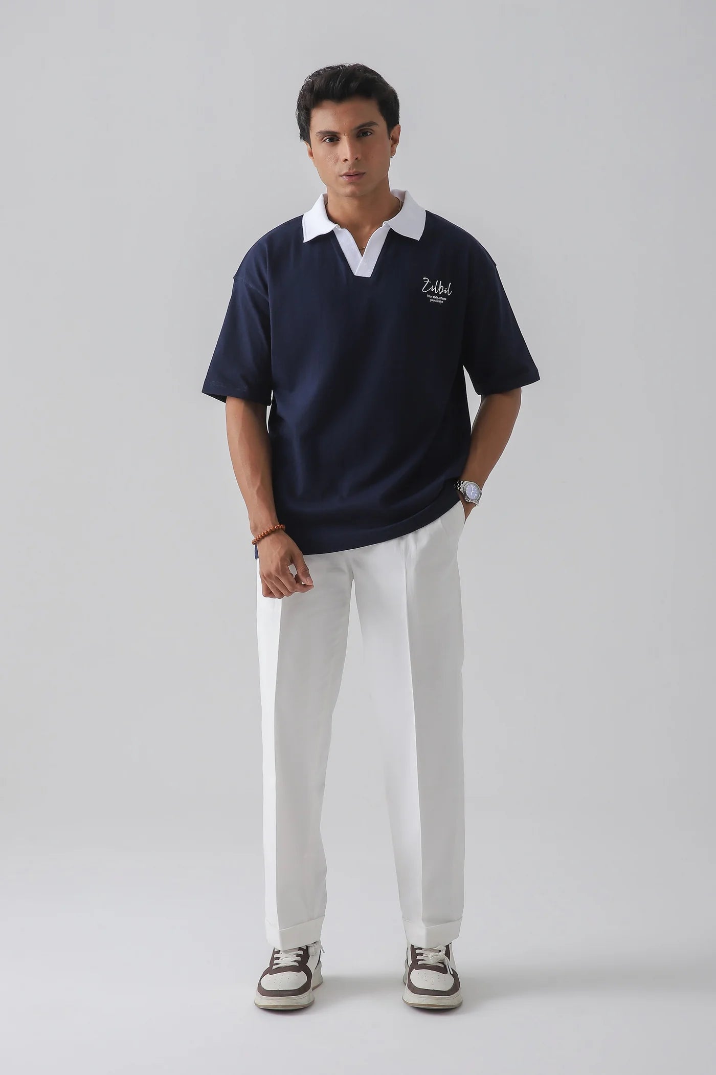 DROP SHOULDER POLO - PACK OF 2
