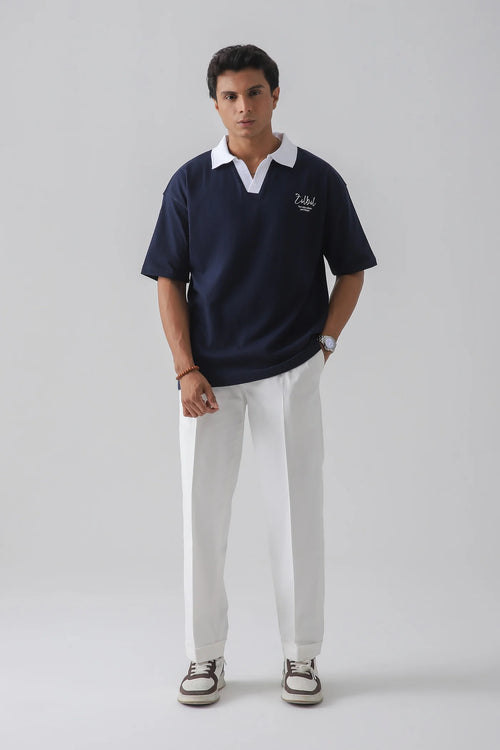 DROP SHOULDER POLO - PACK OF 2